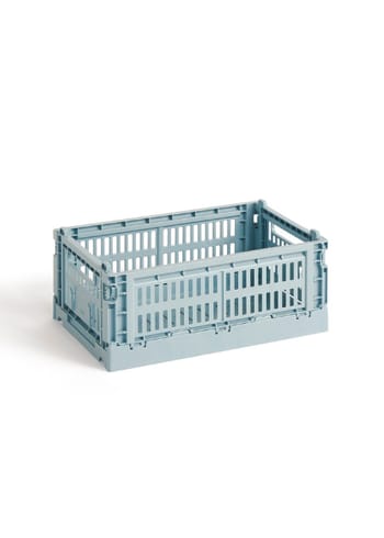 HAY - Boxes - Colour Crate Recycled - Dusty Blue