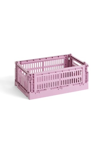 HAY - Caixas - Colour Crate Recycled - Dusty Rose