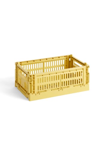 HAY - Boxes - Colour Crate Recycled - Golden Yellow