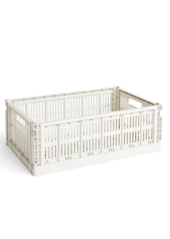 HAY - Boxes - Colour Crate Recycled - OFF-WHITE - Large
