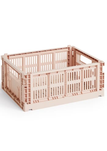 HAY - Boxes - Colour Crate Recycled - Powder - Medium