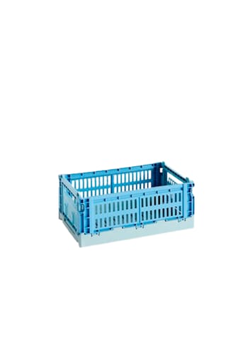 HAY - Caixas - Hay Colour Crate Mix - Sky Blue - Small