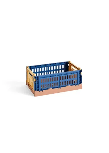 HAY - Boxen - Hay Colour Crate Mix - Dark Blue - Small