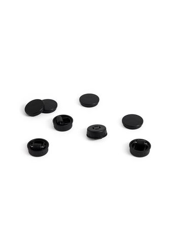 HAY - Kontorstol - Feet And Castors For Facet Cabinet - Black