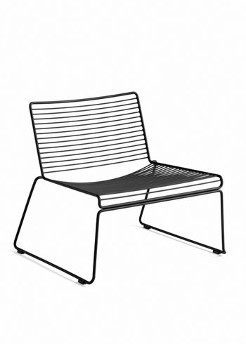 HAY - Lounge stoel - HEE Lounge Chair - Black