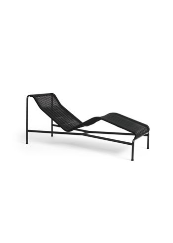 HAY - Lounge sofa - Palissade Cord Chaise Longue - Anthracite