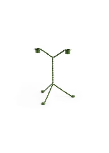 HAY - Držiak na sviečku - Wire Candleholder - Green