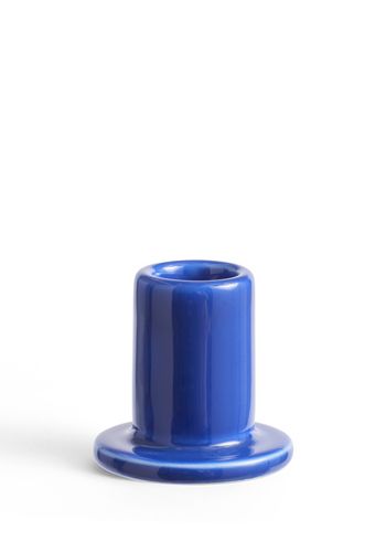 HAY - Kerzenständer - Tube Candleholder - Small - Blue