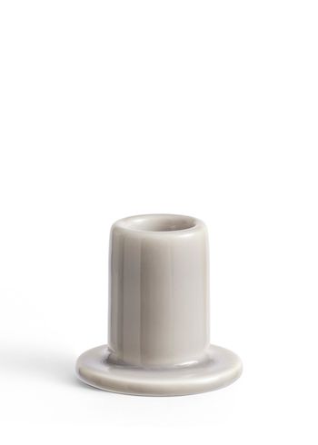 HAY - Kerzenständer - Tube Candleholder - Small - Light Grey