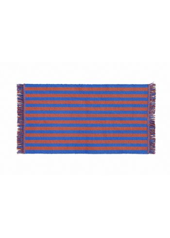 HAY - Matte - Stripes & Stripes Door Mat - Cacao Sky