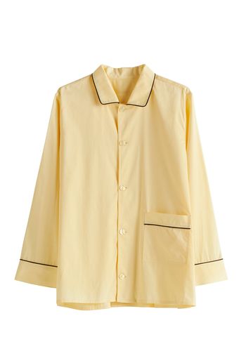 HAY - Pyjamas - Outline Pyjama Long Sleeve Shirt - Soft Yellow