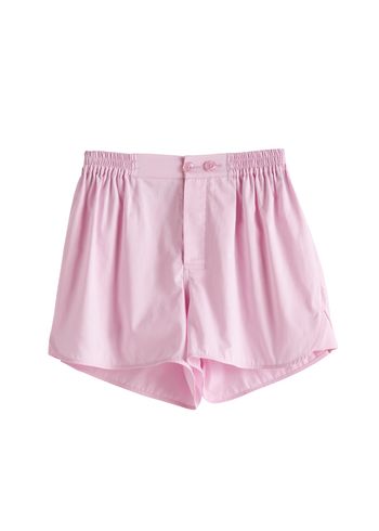 HAY - Pyjamas - Outline Pyjama Shorts - Soft Pink