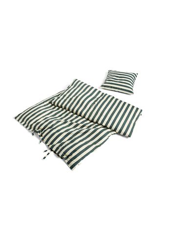 HAY - Bed Sheet - Été Bed Linen Set - Dark Green