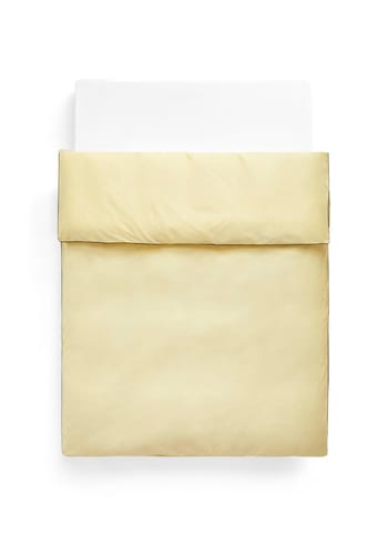 HAY - Sengetøj - Outline Duvet Cover - Soft Yellow