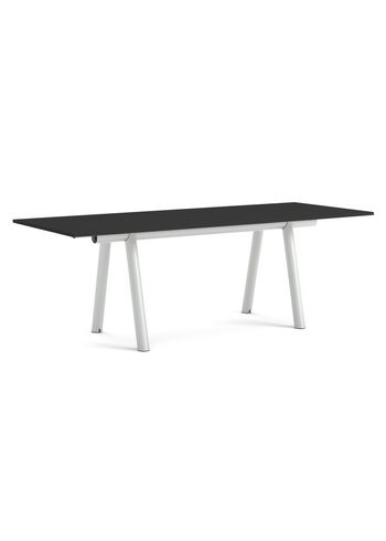 HAY - Skrivebord - Boa Table - Dark Grey Linoleum