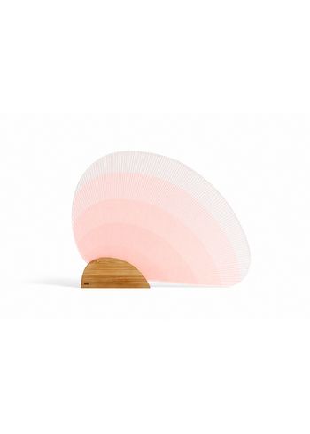 HAY - Skulptur - Bamboo Paper Fan - Pink