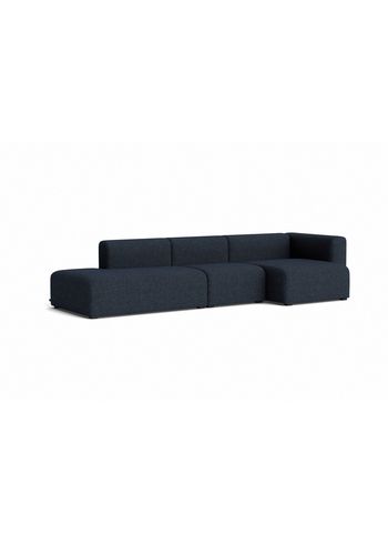 HAY - Sofa - Mags Sofa / 3 Seater - Combination 4 / Fairway Dark Blue 308-288 (Right)