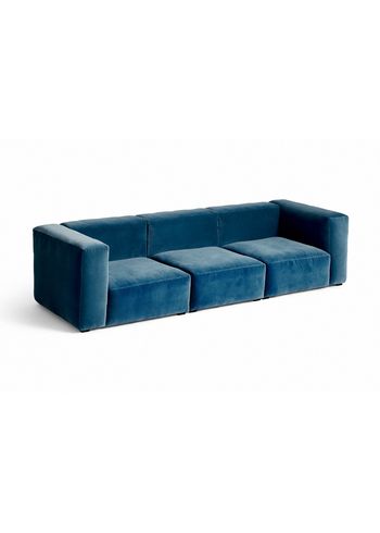 HAY - Sofa - Mags Soft Sofa / 3 Seater - Combination 1 / Lola Blue