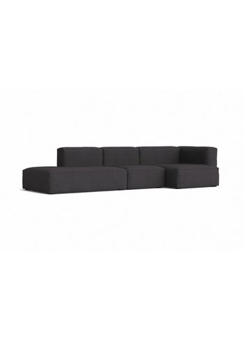 HAY - Sofa - Mags Soft Sofa / 3 Seater - Combination 4 / Dot 1682 Antracite