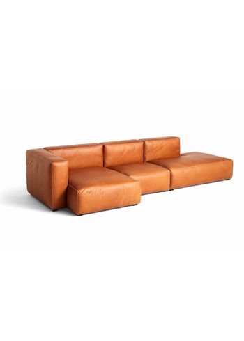 HAY - Sofa - Mags Soft Sofa / 3 Seater - Combination 4 / Silk SIL0250 (Left)