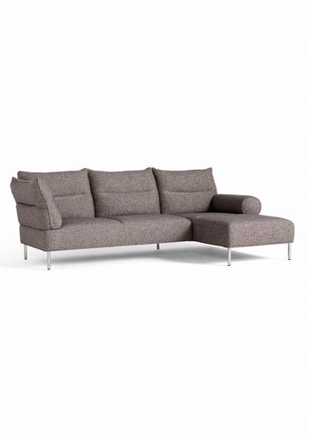 HAY - Sofa - Pandarine / 3-seater w. Chaise Lounge - Reclining Armrest - Swarm Multi Colour
