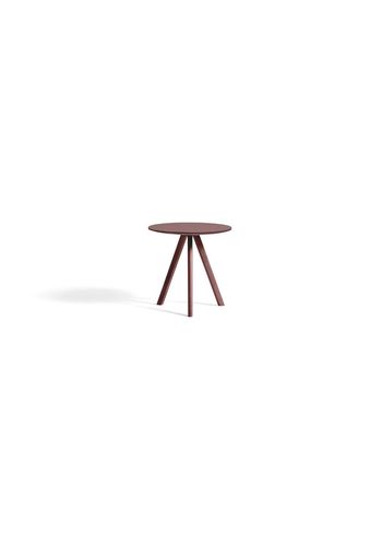 HAY - Sofabord - CPH20 2.0 Coffee Table - Burgundy Linoleum / Bordeaux Lacquered Oak