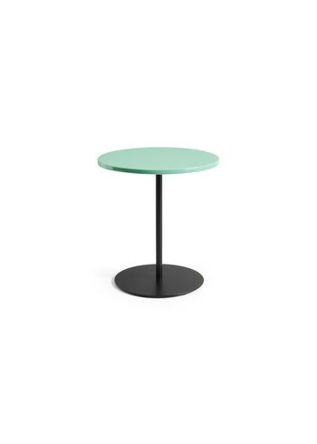 HAY - Sofabord - Pyro Coffee Table - Soft Jade Ceramic / Black Powder Coated Steel