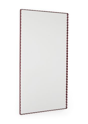 HAY - Spejl - Arcs Mirror | Rectangle - Large / Burgundy