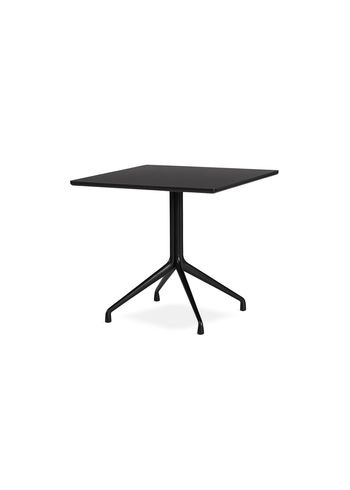 HAY - Spisebord - About A Table 15 - Black Linoleum /Aluminium Powder Coated Black 74