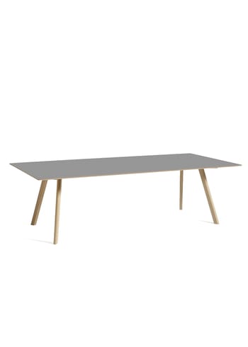 HAY - Spisebord - CPH30 2.0 Table - Grey Linoleum / Water-based lacquered Solid oak