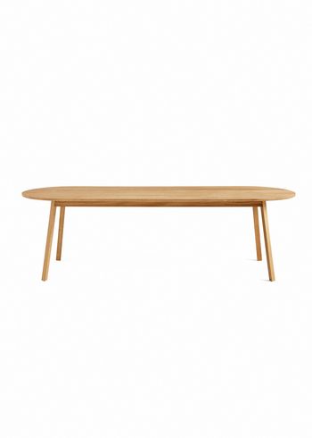 HAY - Spisebord - TRIANGLE Leg Table / Rectangular - Olieret Eg