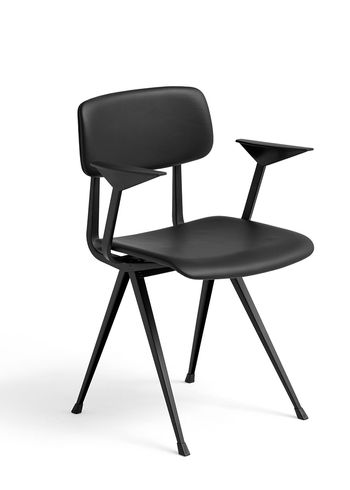HAY - Spisebordsstol - Result Armchair / Full Upholstery - Sense Black / Black