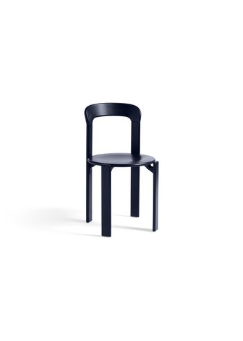 HAY - Ruokailutuoli - Rey chair - Deep blue / lacquered deep blue