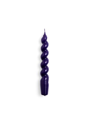 HAY - Świece - Spiral Candles / Single - Purple