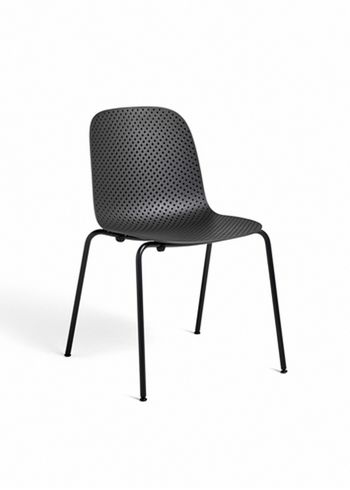 HAY - Stol - 13EIGHTY Chair - Graphite Black / Soft Black