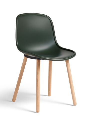 HAY - Stol - NEU 12 - Green / Water-Based Lacquered Oak