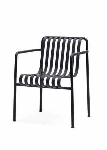 HAY - Chair - PALLISADE / Dining Armchair - Anthracite