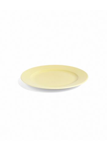 HAY - - Rainbow Collection / Medium Plate - Light Yellow