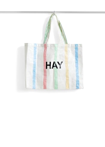 HAY - Tote bag - Recycled Candy Stripe Bag - Medium - Multi