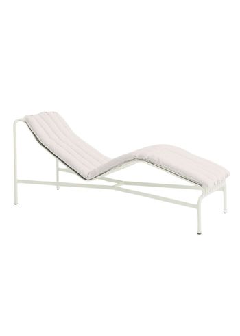 HAY - Outdoor-Kissen - PALISSADE / Soft Quilted Cushion for Chaise Longue - Cream White