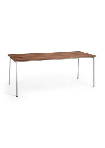 HAY - Table de jardin - Traverse Table - Heat Treated Oiled Ash / Aluminium - W190