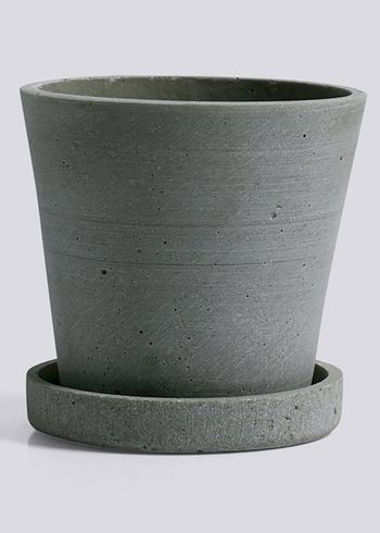 HAY - Urtepotte - Flowerpot with saucer - Grøn - S