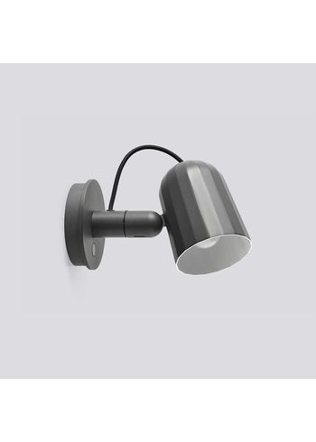 HAY - Væglampe - Noc Wall Button - Dark Grey