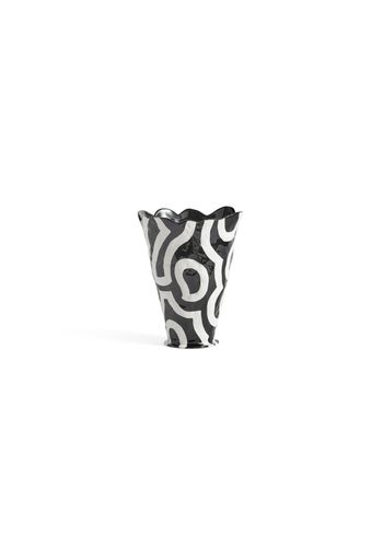 HAY - Vase - Jessica Hans Shadow Vase - Black / White