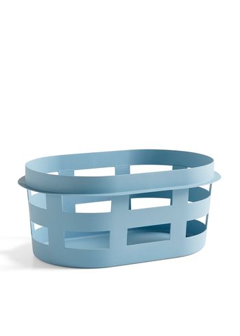 HAY - Cestino per il bucato - Basket - Small - Soft Blue