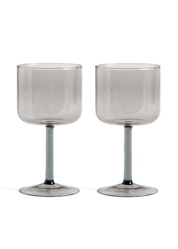 HAY - Vinglas - Tint Wine Glass - Grey - Set of 2