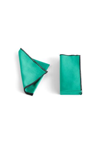 HAY - Tea Towel - Outline Napkins - 4 pcs - Verdigris Green - 4 pcs