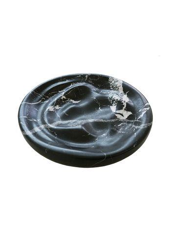 Hein Studio - Krokar - Ripple Bowl - Black Marble