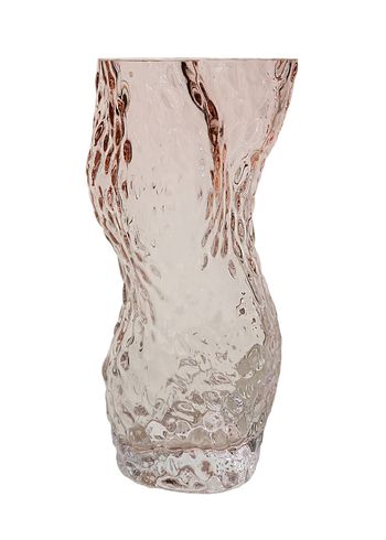 Hein Studio - Vas - Ostrea Rock Glass Vase - Pale Rose