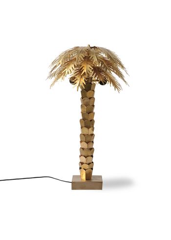 HK Living - Bordlampe - Palm Lamp - Brass